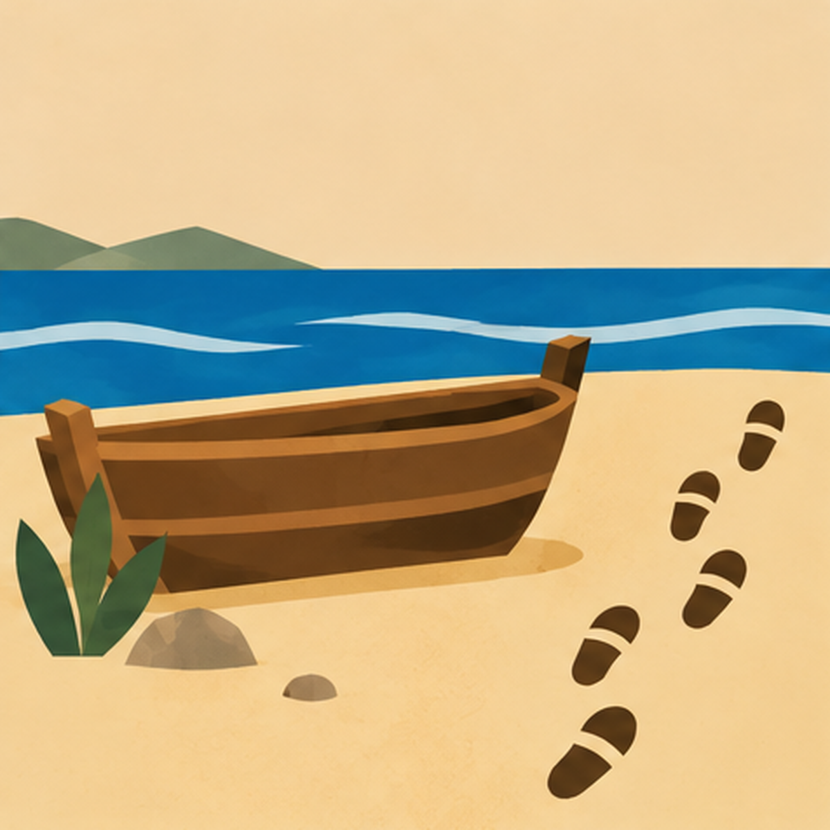 Jesus Calls the Fishermen Encountering Jesus story block artwork side 5