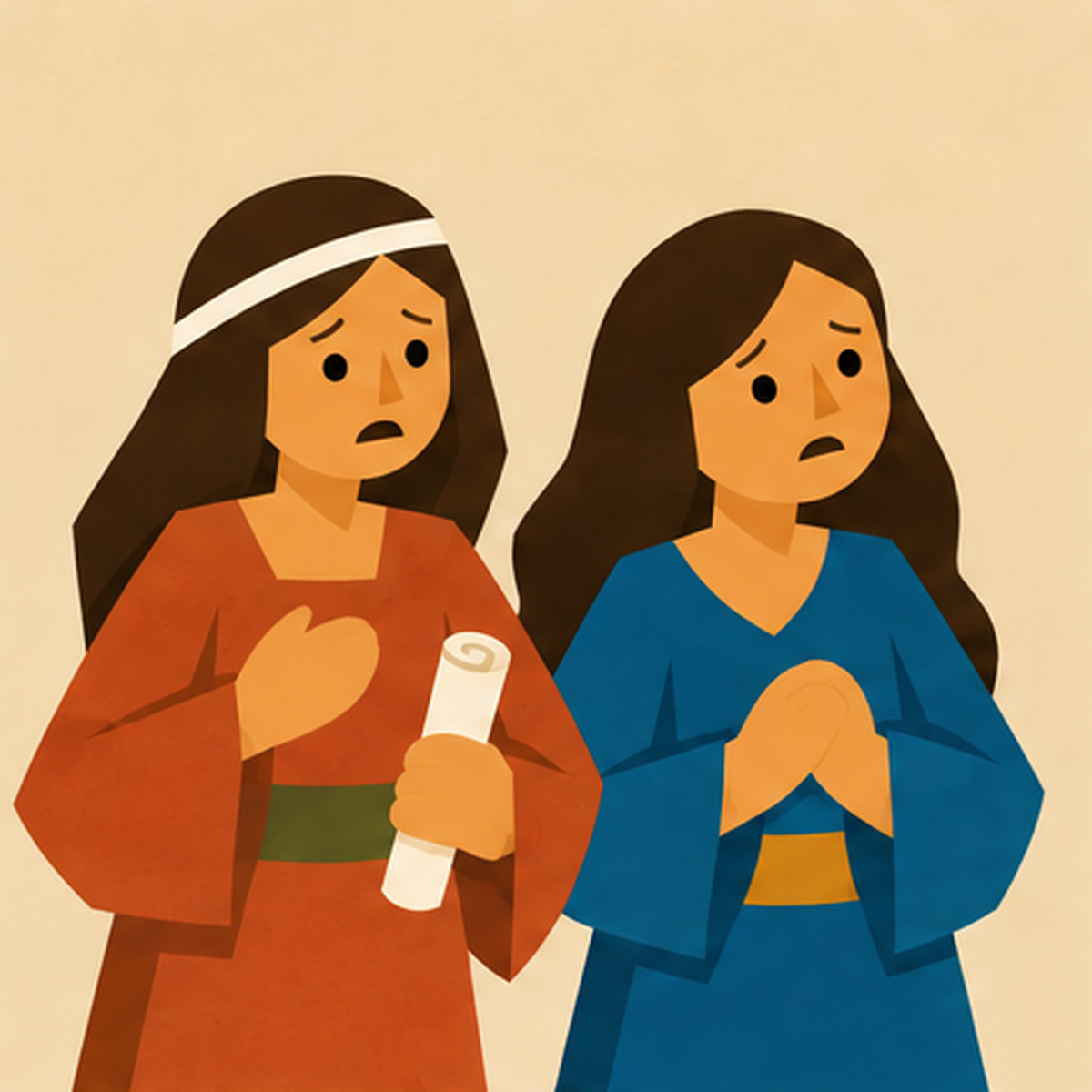 Lazarus Encountering Jesus story block artwork side 1