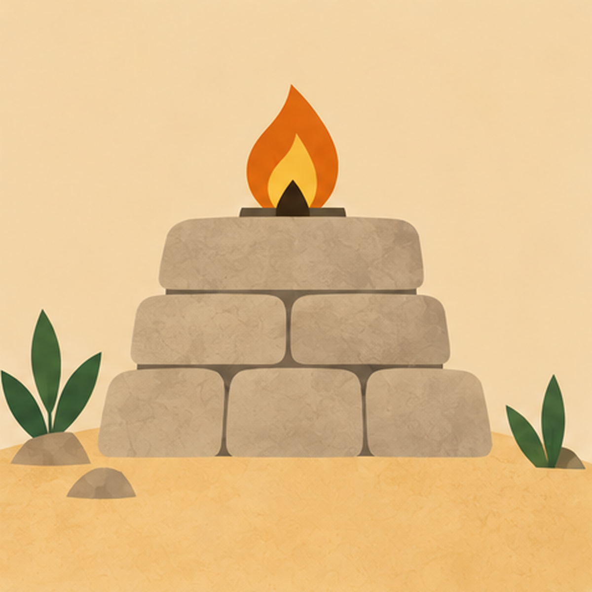 The Cleansing of the Leper Encountering Jesus story block artwork side 5