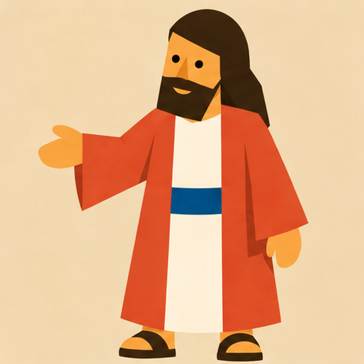 Jesus Calls Matthew Encountering Jesus story block artwork side 2
