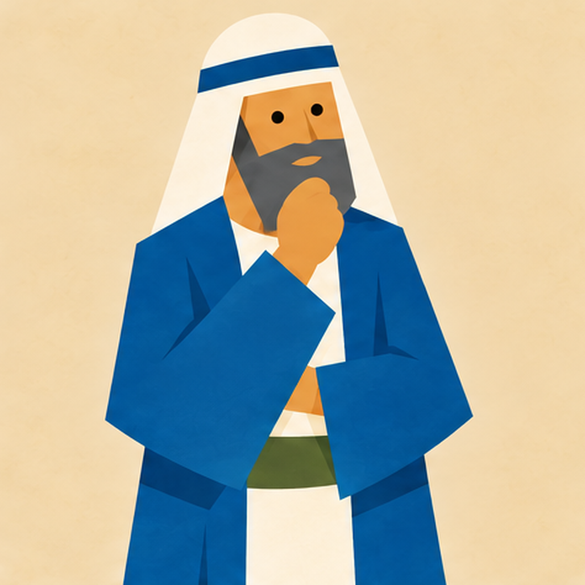 Nicodemus Encountering Jesus story block artwork side 2