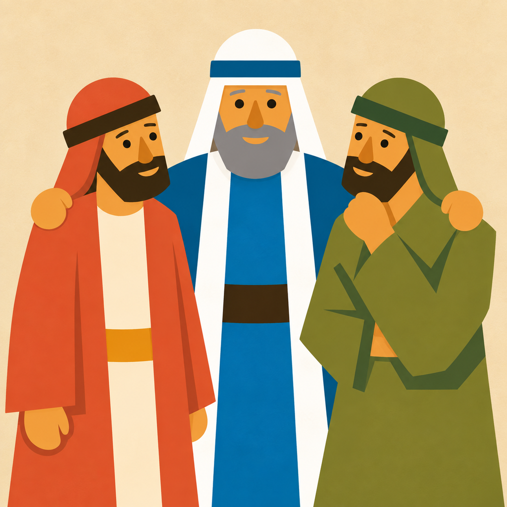 Jesus Welcomes Lost & Found story block artwork side 5
