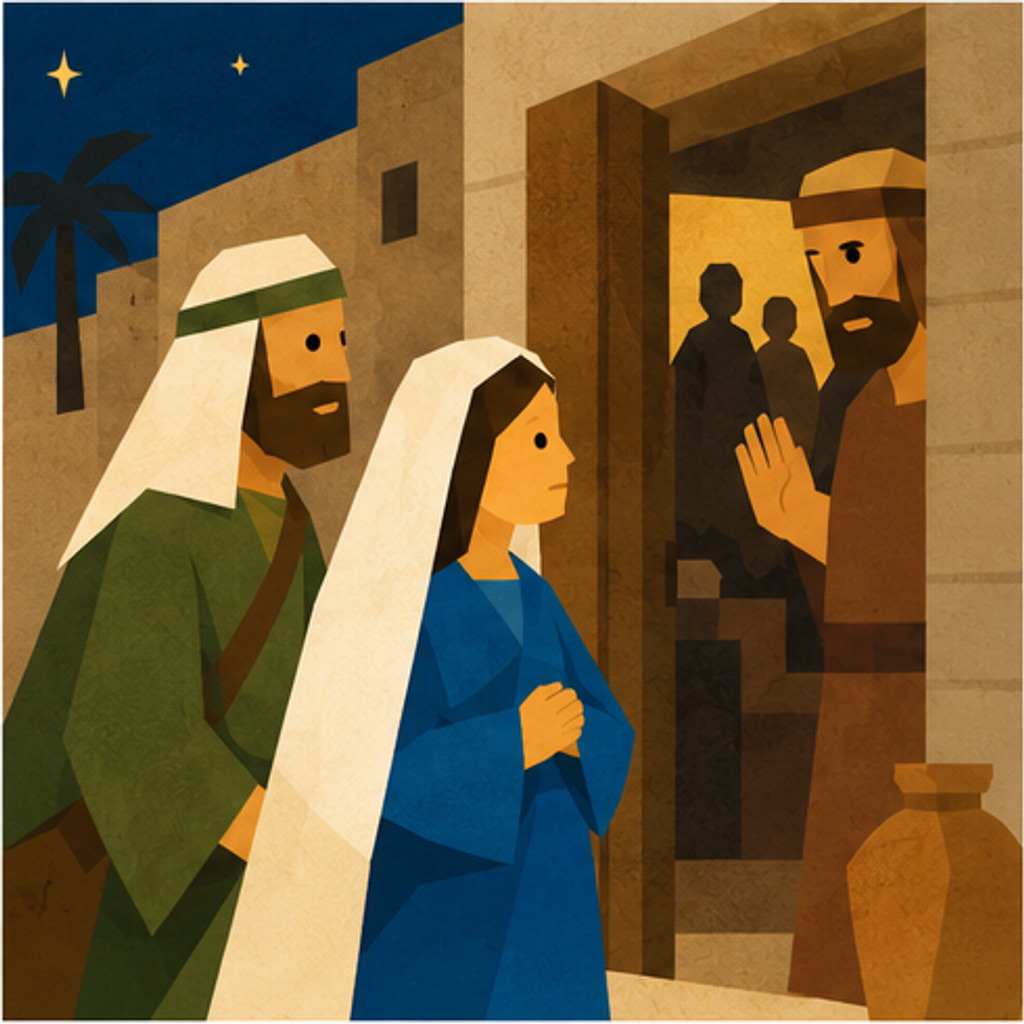 Jesus Nativity story block artwork side 4