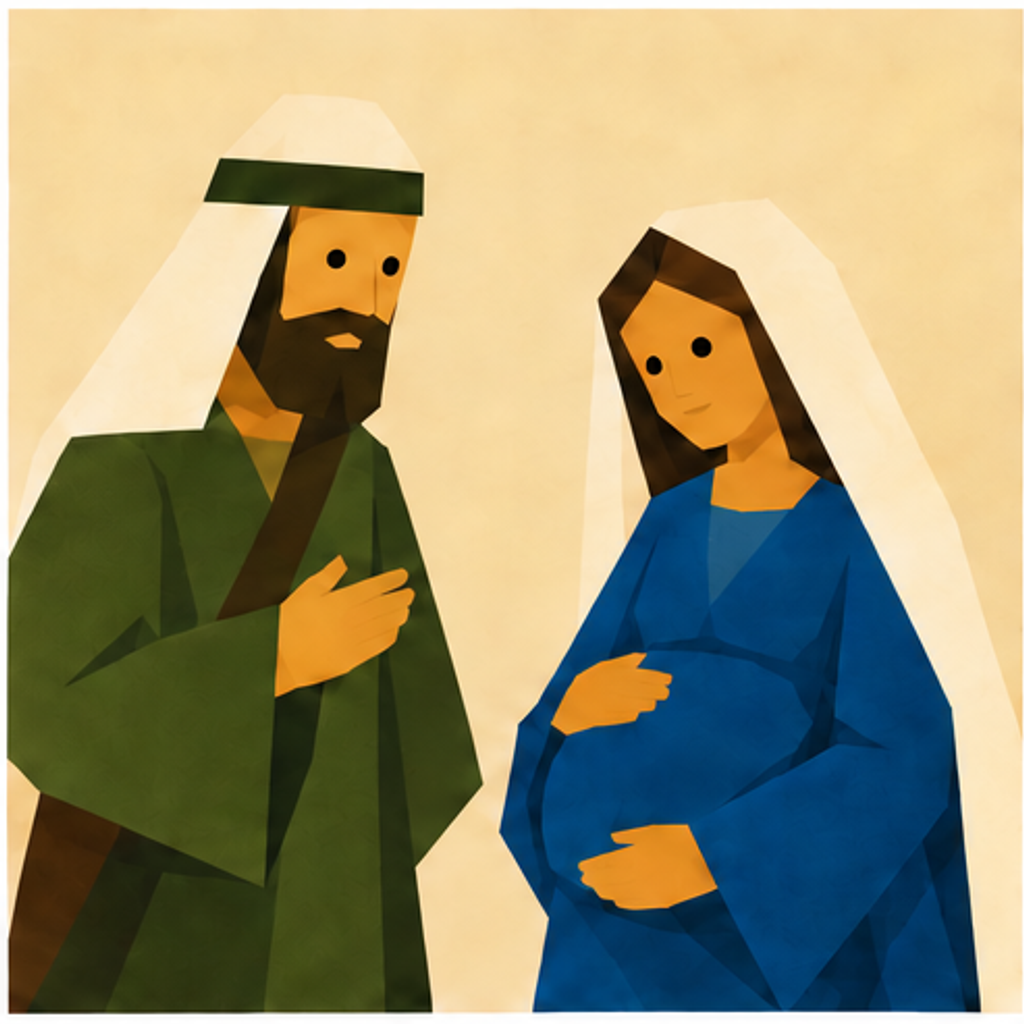 Joseph Nativity story block artwork side 2