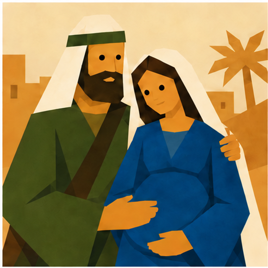 Joseph Nativity story block artwork side 6