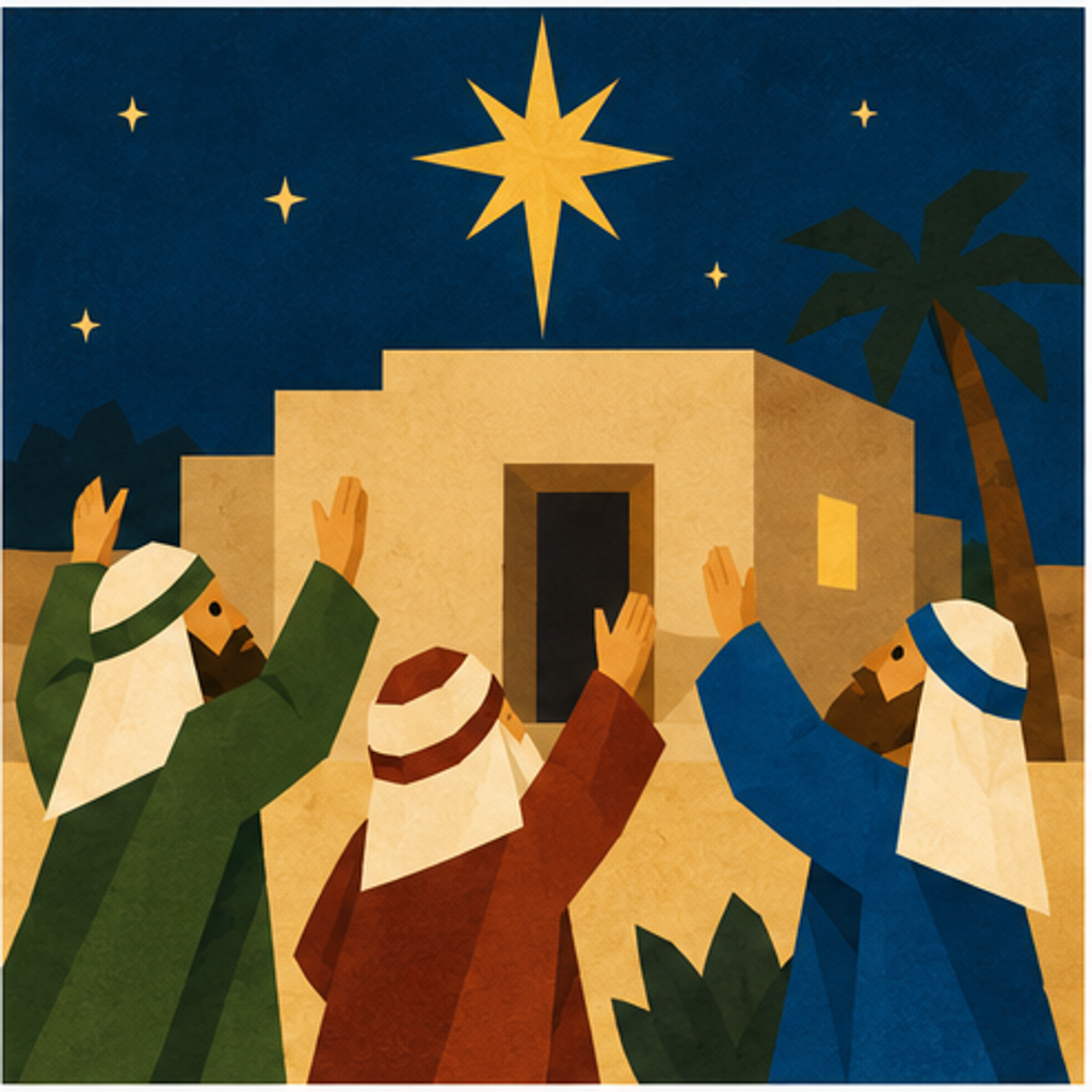 Magi & Herod - Part 2 Nativity story block artwork side 2