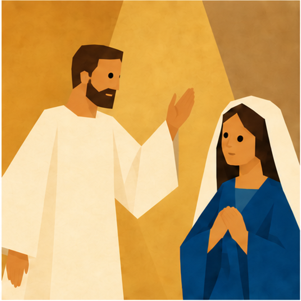 Mary Nativity story block artwork side 3