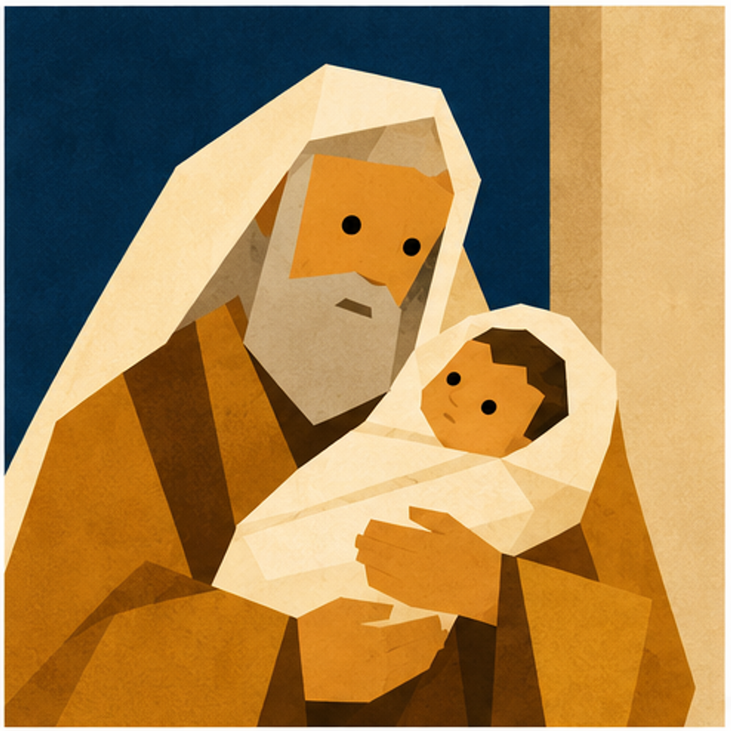 Simeon Nativity story block artwork side 1